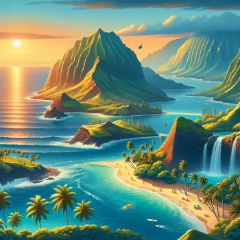 Photograph of Hawaiian Islands